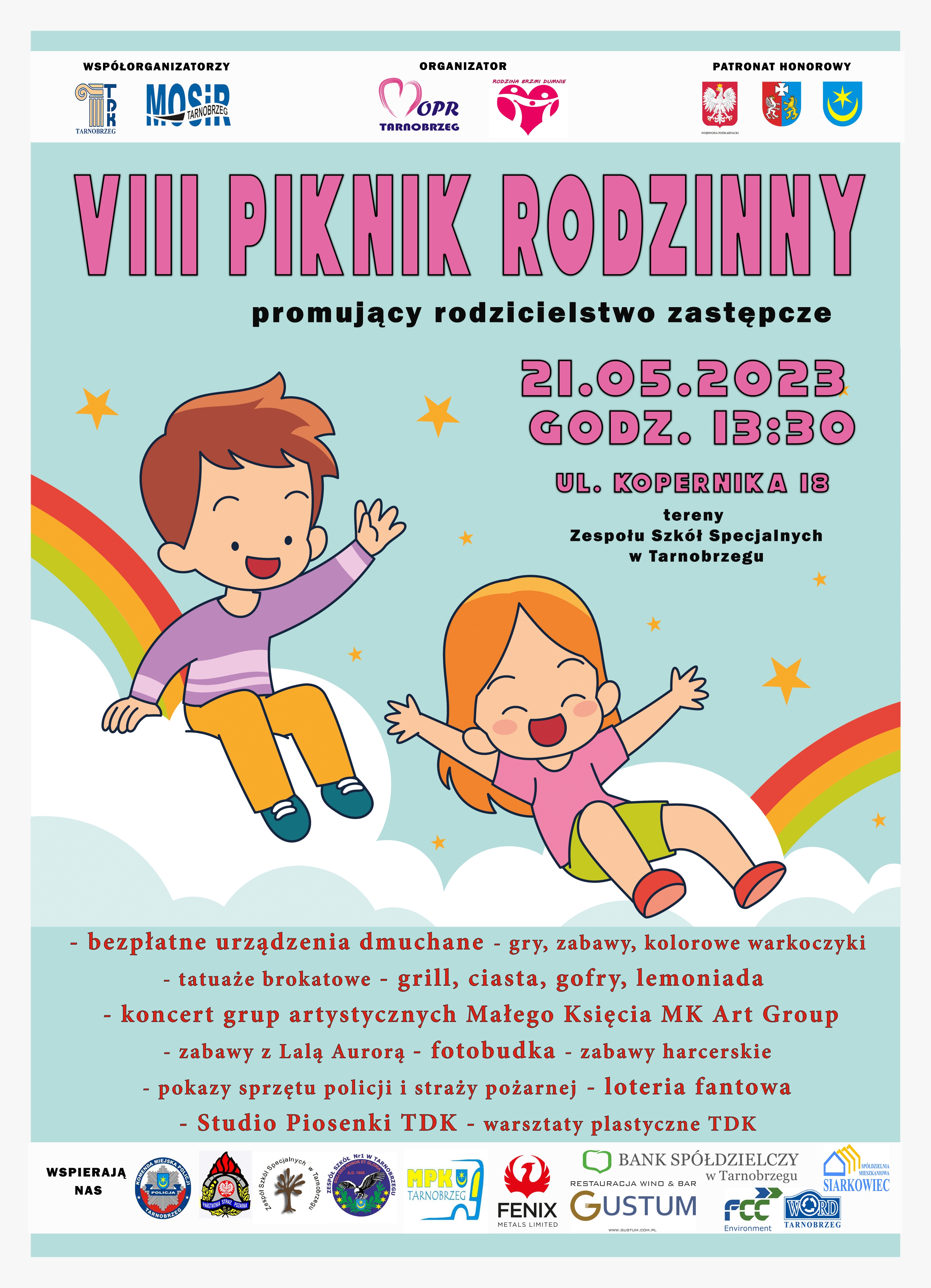 Zapraszamy na VIII piknik rodzinny promujący rodzicielstwo zastępcze